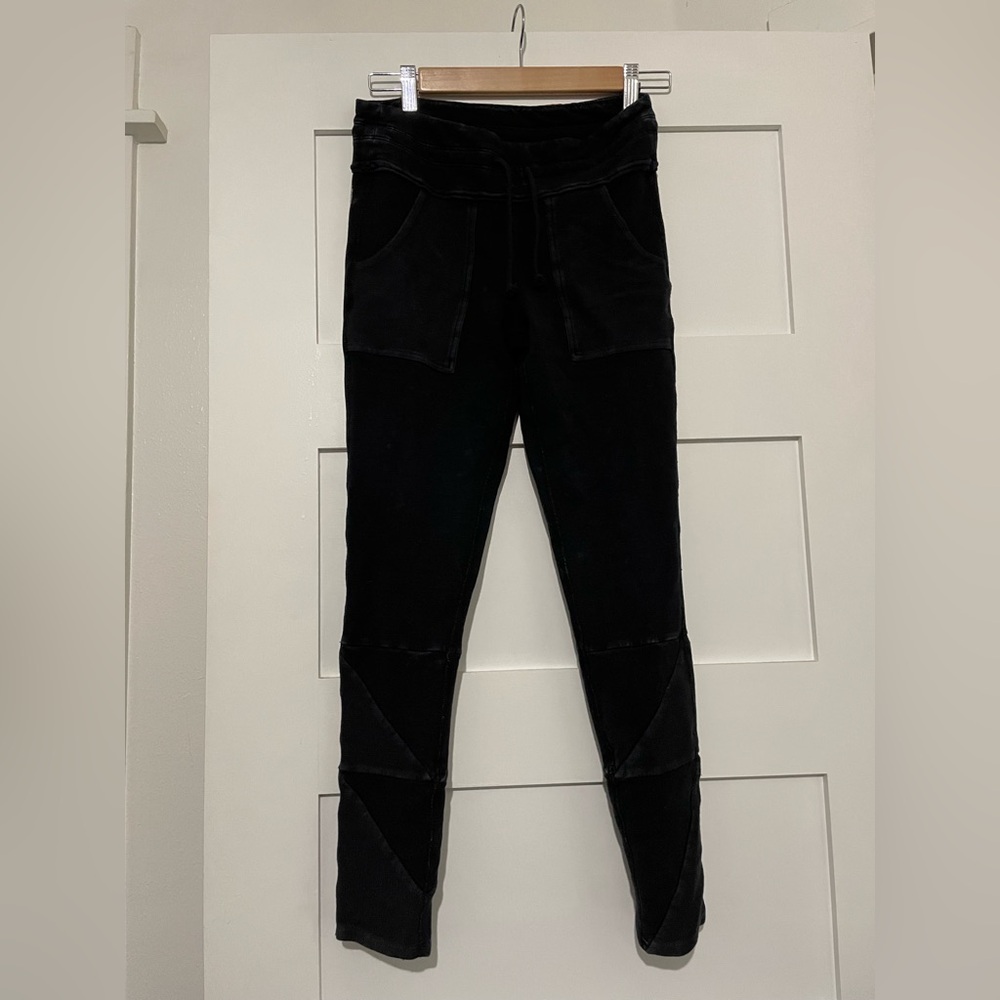 Free People Never Better Solid Joggers Black Size M